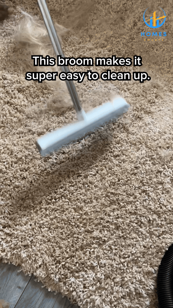 Rubber Broom | For Pet Hair Remover