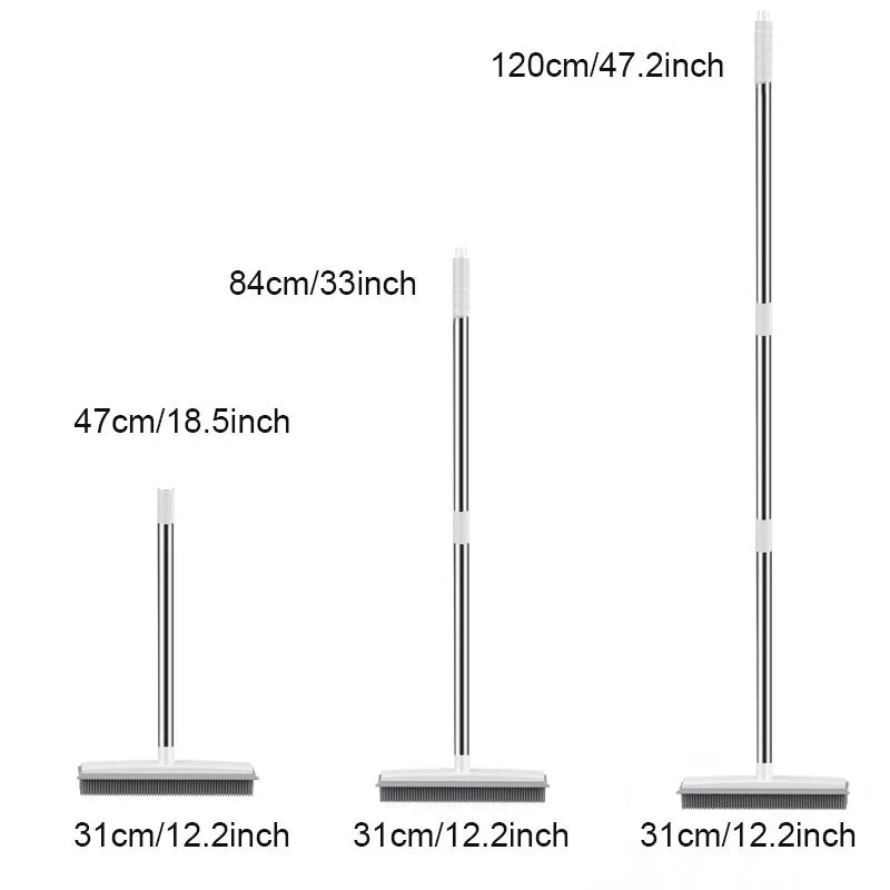Rubber Broom | For Pet Hair Remover