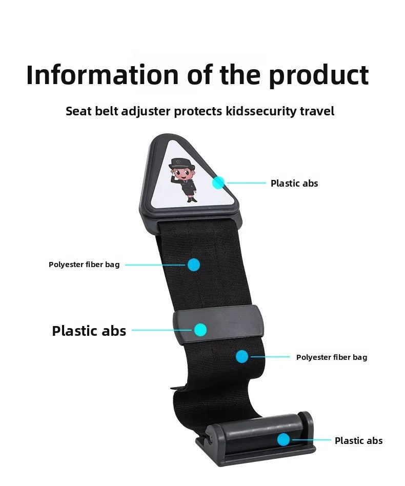 SafeFit Kids Seat Belt Adjuster