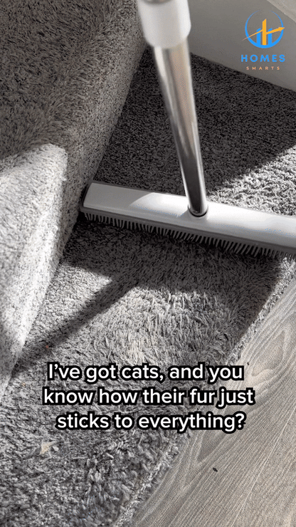 Rubber Broom | For Pet Hair Remover