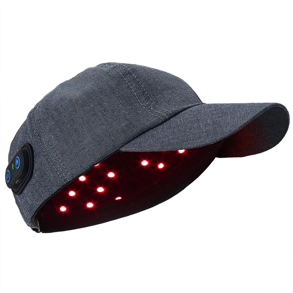 Red Light Therapy Hair Growth Cap | For Hair Regrowth Anti Hair Loss Relax Scalp Anti-inflammatory