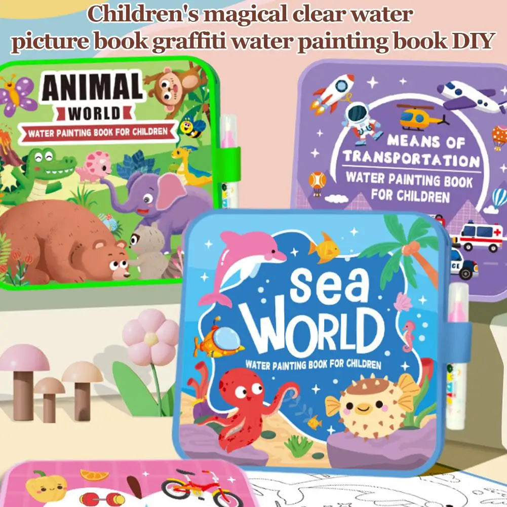 Homes Smarts™ Water Coloring Books For Kids