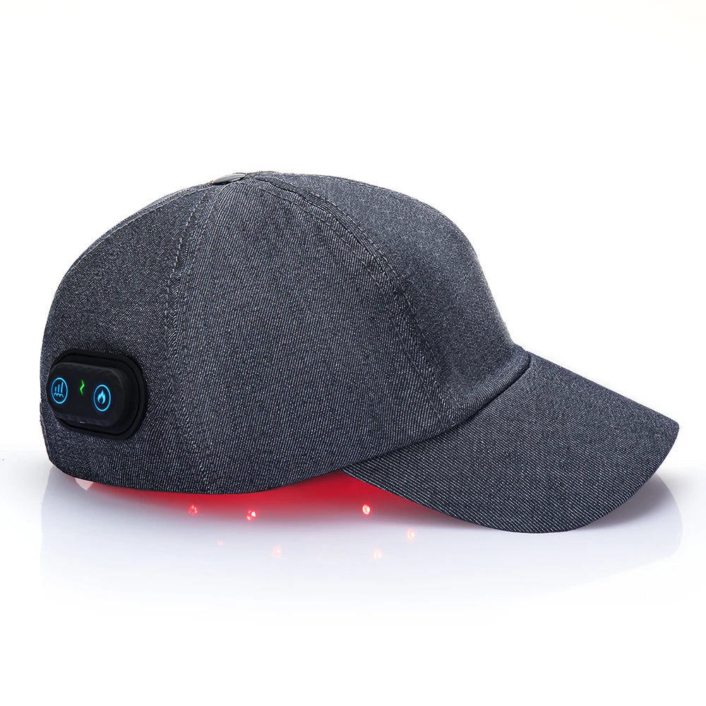 Red Light Therapy Hair Growth Cap | For Hair Regrowth Anti Hair Loss Relax Scalp Anti-inflammatory