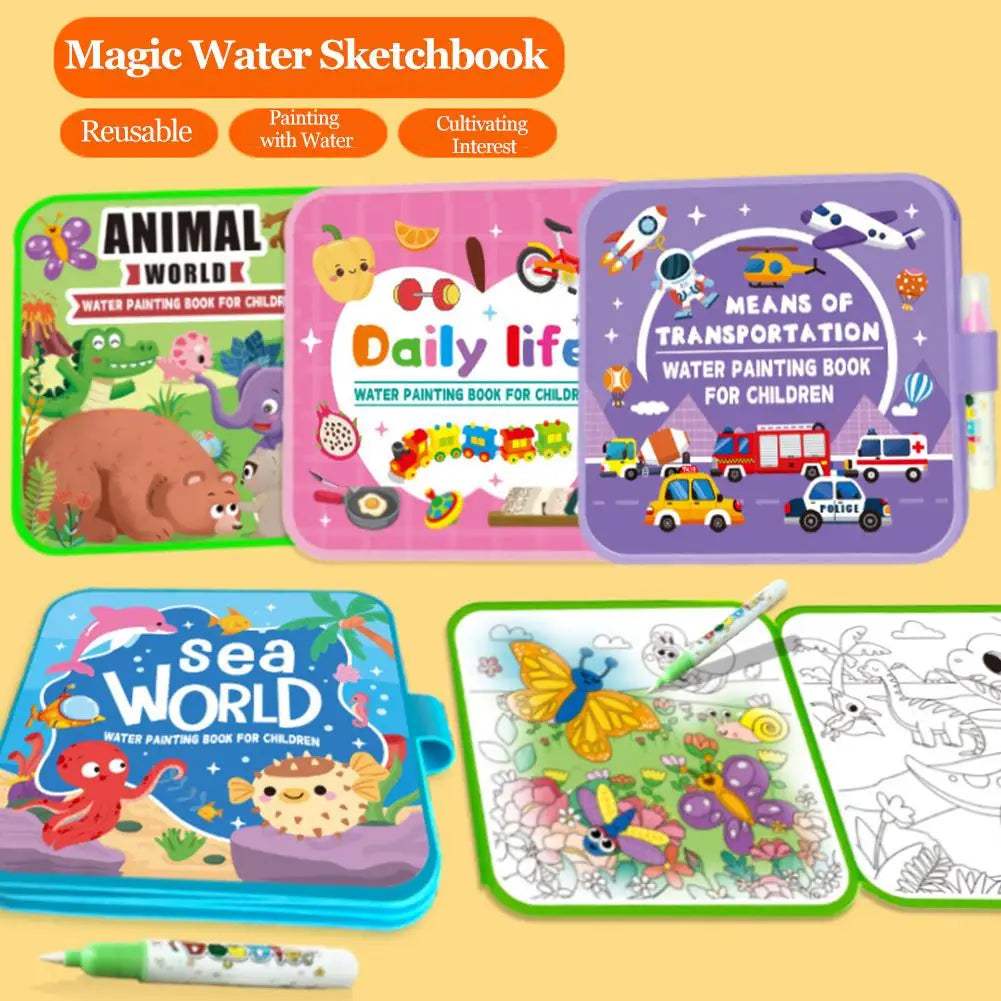 Homes Smarts™ Water Coloring Books For Kids