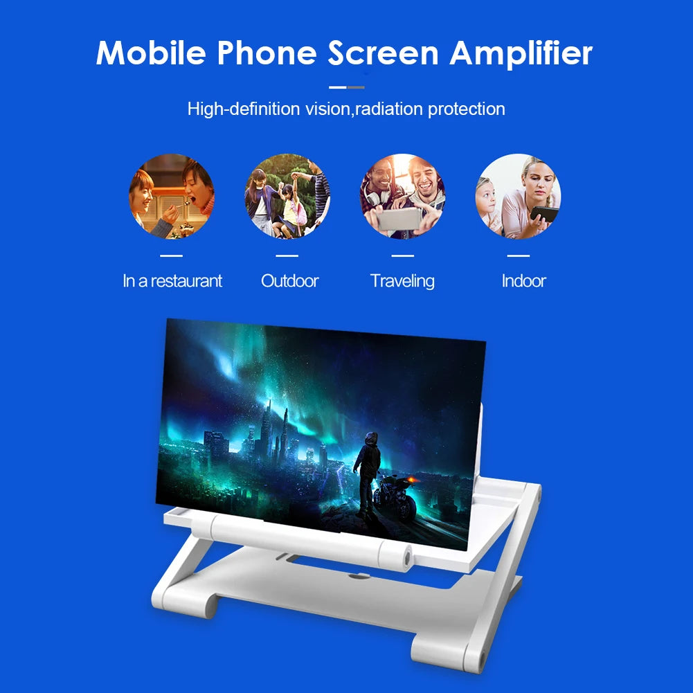 Upgraded Phone Screen Video Magnifier