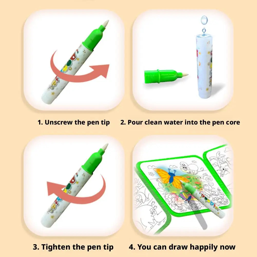 Homes Smarts™ Water Coloring Books For Kids
