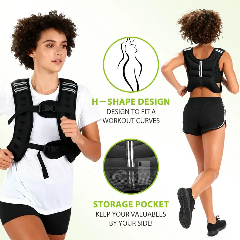 Homes Smarts™ 12LB Weighted Fitness Vest