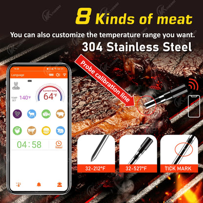 Bluetooth BBQ Thermometer