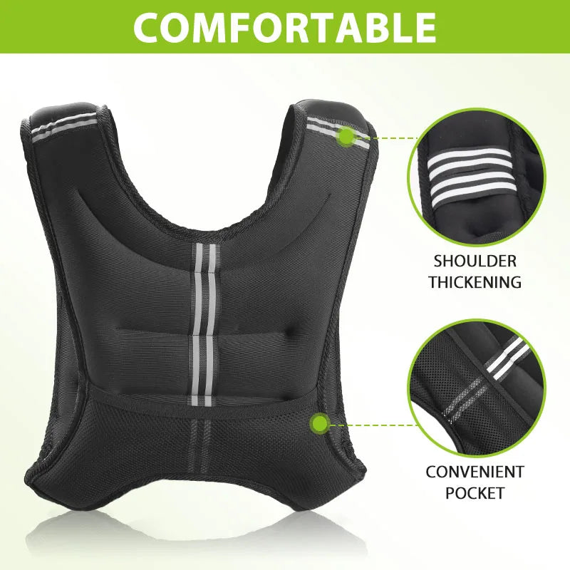 Homes Smarts™ 12LB Weighted Fitness Vest