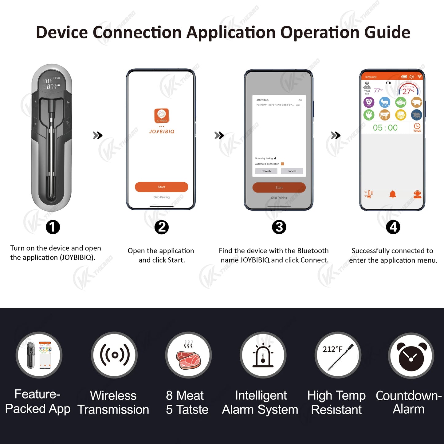 Bluetooth BBQ Thermometer