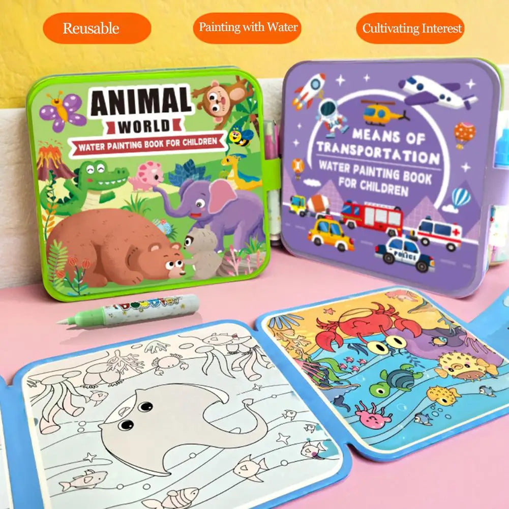 Homes Smarts™ Water Coloring Books For Kids