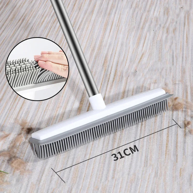 Rubber Broom | For Pet Hair Remover