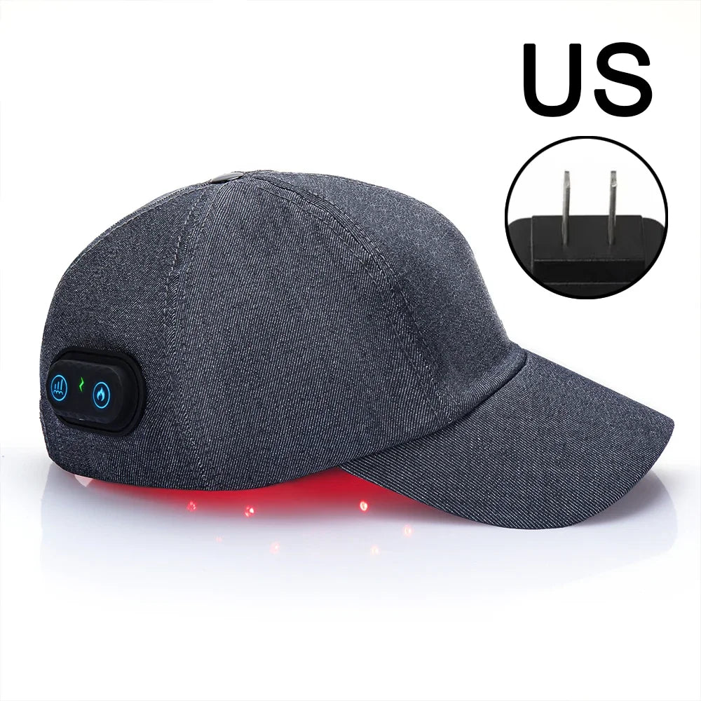 Red Light Therapy Hair Growth Cap | For Hair Regrowth Anti Hair Loss Relax Scalp Anti-inflammatory