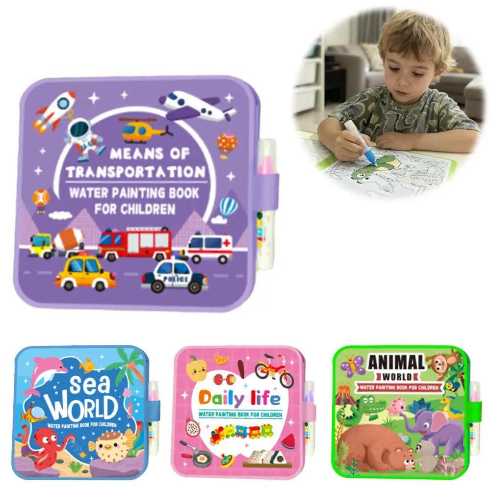 Homes Smarts™ Water Coloring Books For Kids