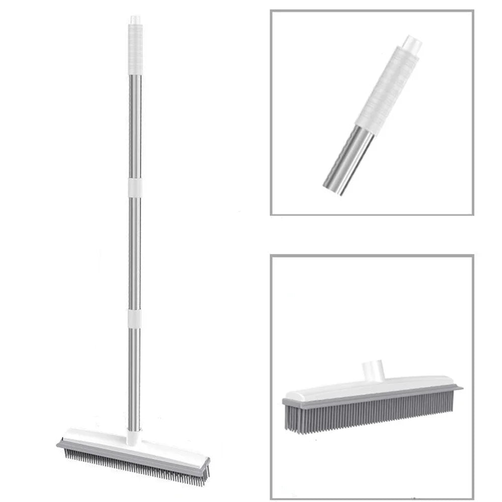 Rubber Broom | For Pet Hair Remover