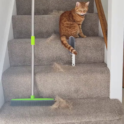 Rubber Broom | For Pet Hair Remover